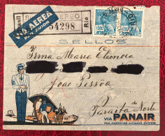 Brésil, Divers Sur Enveloppe De RIO 19.12.1938 - (B3022) - Storia Postale