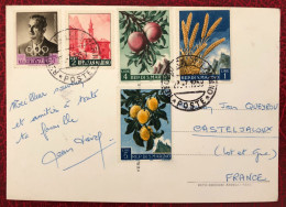 Saint Marin, Divers Sur Carte Postale 27.7.1959 - (B3026) - Brieven En Documenten