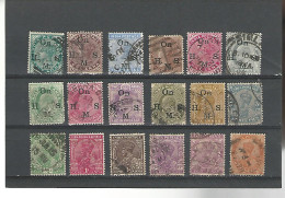 53706 ) India Collection OHMS - 1882-1901 Keizerrijk