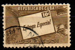 CUBA - 1945 - Letter And Symbols Of Transportation - USATO - Timbres Express