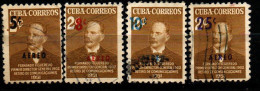 CUBA - 1952 - FERNANDO FIGUEREDO - OVERPRINTED - USATI - Airmail