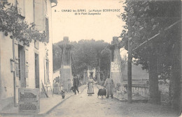 CPA 64 CAMBO LES BAINS / LA MAISON BERRHONDE ET LE PONT SUSPENDU - Altri & Non Classificati