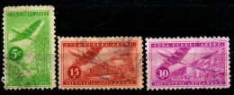 CUBA - 1954 - Plane And Designs In Lower Triangle - USATI - Airmail