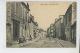 LÉRÉ - La Grande Rue - Lere