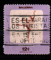 CUBA - 1957 - Ballerina - USATO - Aéreo