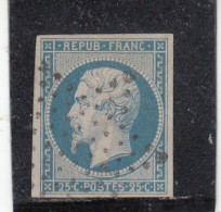 France - Année 1852 - N°YT10 - Présidence, Oblitération Etoile - 1852 Luigi-Napoleone