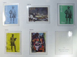 Ireland - Irelande - Eire 1974  Y & T N° 303 - 304 - 305 - 306 - 308 ( 5 Val. )   Obl / Gestempeld - Used Stamps