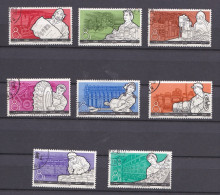 Chine 1964 La Série Complète 838 à 845, Industrie Chimique, 8 Timbres, Scan Recto Verso - Usati