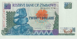 ZIMBABWE 5 DOLLARS 1997 UNC - Zimbabwe