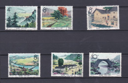 Chine 1965 Jinggangshan . Berceau De La Révolution Chinoise, 6 Timbres , Scan Recto Verso - Usati