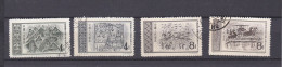 1956 , La Serie Complete,  Art De La Période De La Dynastie Tung Han, 4 Timbres 319 à 322 - Oblitérés