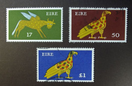 Ireland - Irelande - Eire 1974  Y & T N° 322B - 323 - 362 - ( 3 Val. ) Serie Courante - Obl. - Usati