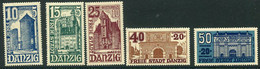 DANZIG 1936 Winter Relief Set Of 5. MNH / **.  Michel 262-66 - Neufs