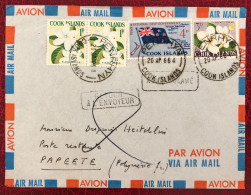 Cook, Divers Sur Enveloppe De Penrhyn 20.4.1966 - (B3080) - Cookeilanden