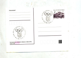 Carte Postale 2 Tour Cachet Kosice Jeu Olympique ? - Cartoline Postali