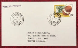 Antigua Et Barbuda, Divers Sur Enveloppe De Seaons 10.10.1985 - (B3125) - Antigua Und Barbuda (1981-...)