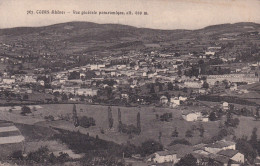 767  COURS   VUE GENERALE PANORAMIQUE    ALT  600m - Cours-la-Ville