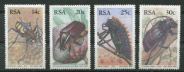 Afrique Du Sud ** N° 618 à 621 - Insectes - Nuevos