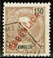 Zambézia, 1917, # 98, Used - Zambèze