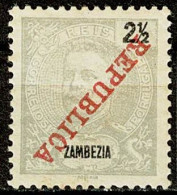 Zambézia, 1911, # 55, MH - Zambeze