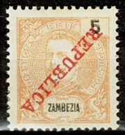Zambézia, 1911, # 56, MH - Zambeze