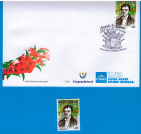 Uruguay 2023 ** Stamp & FDC 250 Years Of Amado Bonpland, French Doctor, Naturalist And Botanist. - Natur