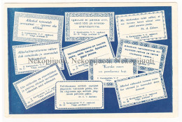 Anti-alkohol Adverstising Postcard, 1930' Postcard - Estonie