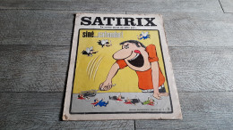 Revue Satirix 1972 Siné Catabombe  Satirique Caricature Politique N°4 - Humor