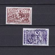 NORWAY 1980, Mi#  821-822, Vulcan As An Armorer, Art, MNH - Grabados