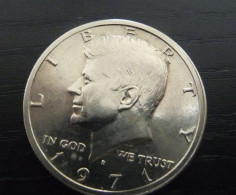 Pièce Argent 1/2 Dollar Kennedy De 1971 - Altri – America