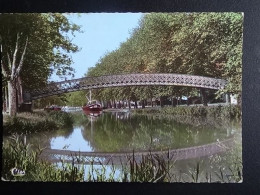 SALLELES - LA PASSERELLE SUR LE CANAL DU MIDI - Salleles D'Aude