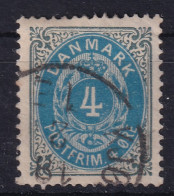 DENMARK 1875 - Canceled - Sc# 26b - Gebruikt