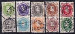 DENMARK 1930 - Canceled - Sc# 210-219 - Used Stamps
