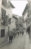 52244. Postal RUBIELOS De MORA (Teruel)  Años 50. Encierro De La Vaquilla - Teruel