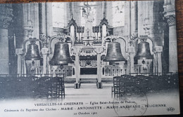 VERSAILLES LE CHESNAYE ÉGLISE SAINT ANTOINE DE PADOUE CÉRÉMONIE DU BAPTÊME DES CLOCHES 1910 - Le Chesnay