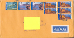 Australia Cover Sent Air Mail To Denmark 27-11-2014 With More Topic Stamps - Brieven En Documenten