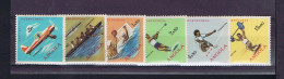 Gc8058 ANGOLA Sports Divers 1962 Set 6v. Mint Issue Portugal - Wasserball