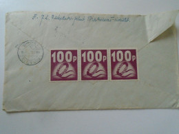 ZA454.56  Hungary  Cover -1948 Nemzeti Segély National Aid Stamps Budapest  Juhász László-Bártfay - Budaörs With Content - Briefe U. Dokumente