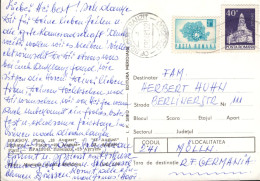 Romania (1982) Cartolina Per La Germania - Covers & Documents