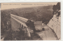90 DEPT 13 : Roquefavour Vue Panoramique Sur L'aqueduc : édit. ? En Bas - Roquefavour