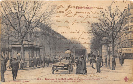 PARIS-75010- BOULEVARD DE BELLEVILLE AU FAUBOURG DU TEMPLE - District 10