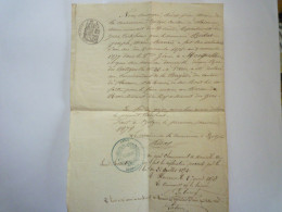 GP 2023 - 13  Document Signé Par Le MAIRE D'IZOTGES (Gers)  Concernant Joseph BEDAT  Militaire  1878   XXX - Non Classificati