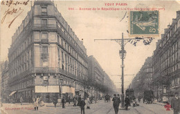 PARIS-75011-TOUT-PARIS - AVENUE DE LA REPUBLIQUE A LA RUE OBERKAMPF - Arrondissement: 11