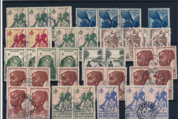 Lot X 4 TB. - Used Stamps