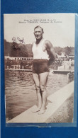 Maurice Forgeon Preffeseur De Natation , Plage De L'isle D'adam S Et O - Swimming