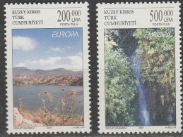 Turquie Adm. Chypre Europa 2001 N° 499/ 500 ** L'eau - 2001