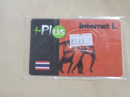 ISRAEL-(019-ISR-OPE-17)-Elephant-Internet L-(Thailandia Flag)-(3)-(COD INCLOSED)-mint+1card Prepiad Free - Israel