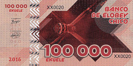 Elobey Chico 100 000 EKUELE 2016 SPIDER Tarentula  UNC - Fictifs & Spécimens