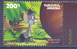2023. Armenia,  Children's Philately, Armenian Cartoons,1v,  Mint/** - Armenia