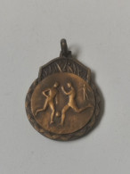 Médaille Football, Liège-Luxembourg, Inter Universités 1946 - Andere & Zonder Classificatie